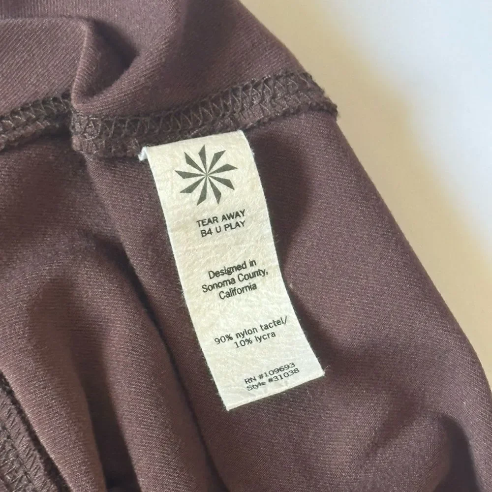 Athleta Chocolate Brown A-Line Skirt - Size S